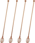 Specialty Spoons,BURLIHOME Stainless Steel Swizzle Sticks Mixing Spoon Spherical Stir Sticks For Coffee/Beverage/Cocktail/Hot Drink,Home Kitchen Party Supplies-4 Pieces.