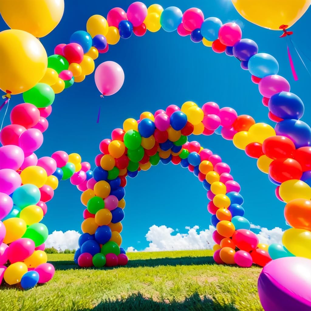 1500 Pack Balloons 15 Kinds Colors 12 inch Rainbow Latex Party Balloon Bulk f...