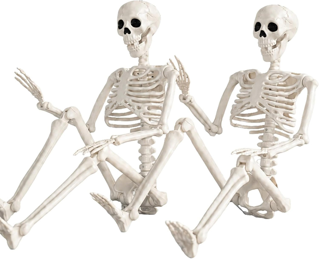 abakuku 2 pack 36" halloween skeleton decorations,human bones, main product view
