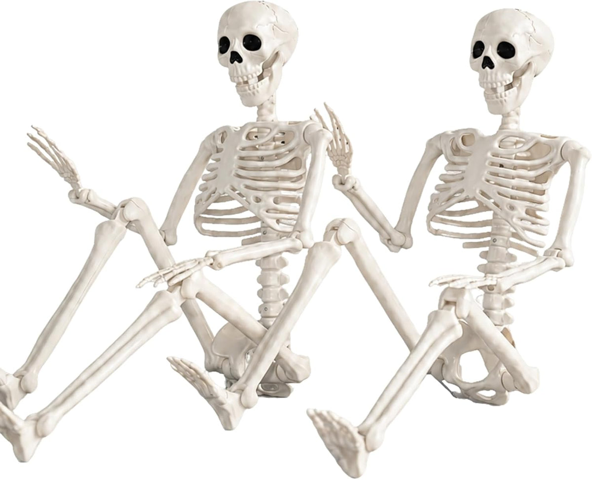 abakuku 2 pack 36" halloween skeleton decorations,human bones, main product view