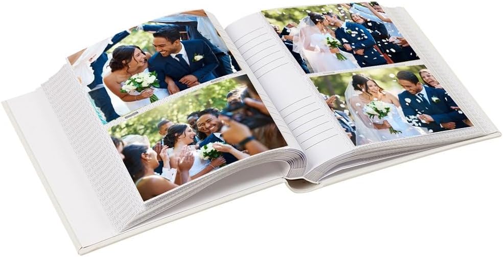 Personalized Photo Album, Custom Engraved Picture Album, Holds 200 4" x ...