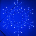 36" blue led snowflake – folding lighted snowflake, main product view