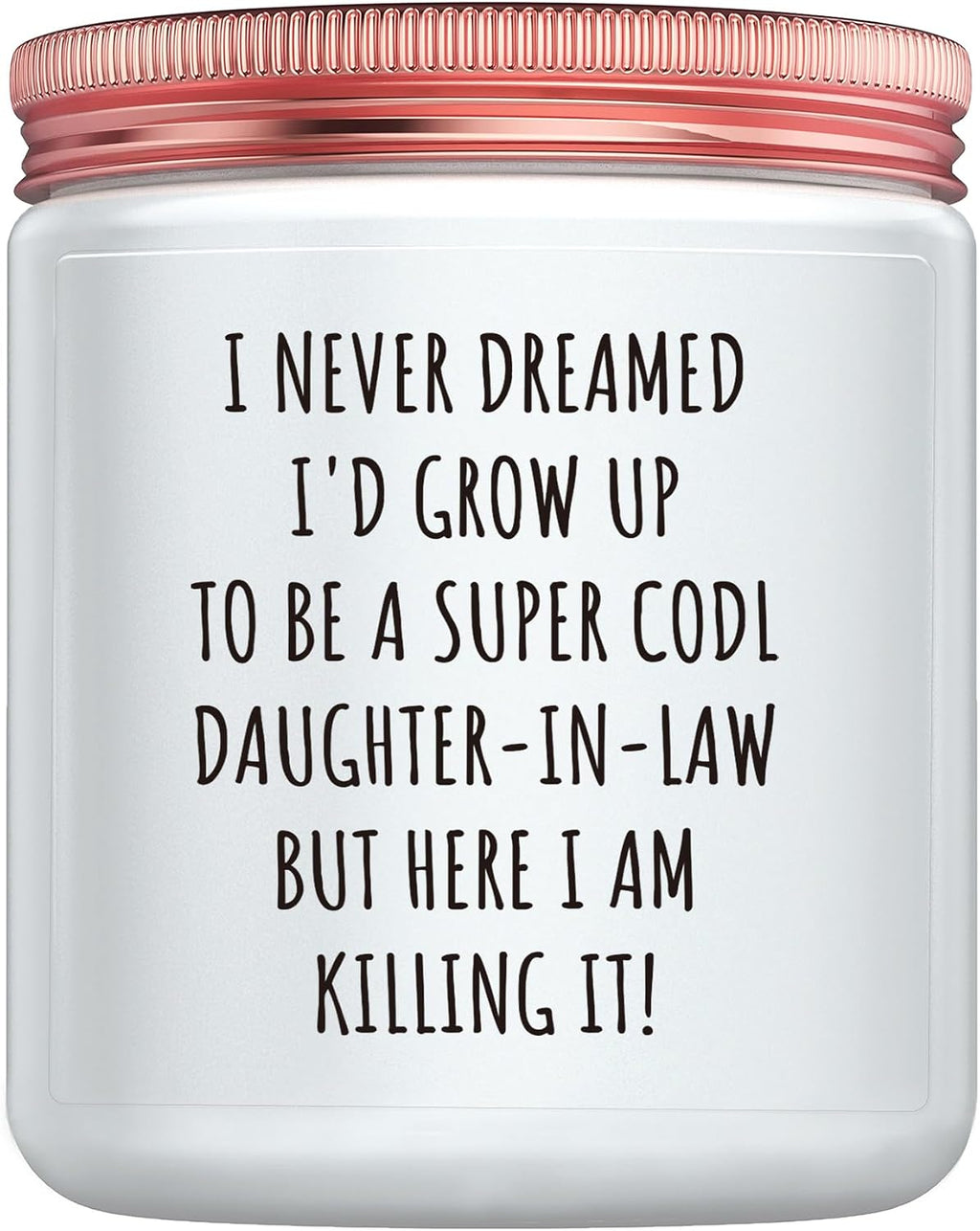 Funny Daughter in Law Gifts from Mother-in-Law, Adult DIL Wife Birthday Mothers Day Christmas Wedding Presents