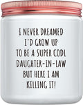 Funny Daughter in Law Gifts from Mother-in-Law, Adult DIL Wife Birthday Mothers Day Christmas Wedding Presents