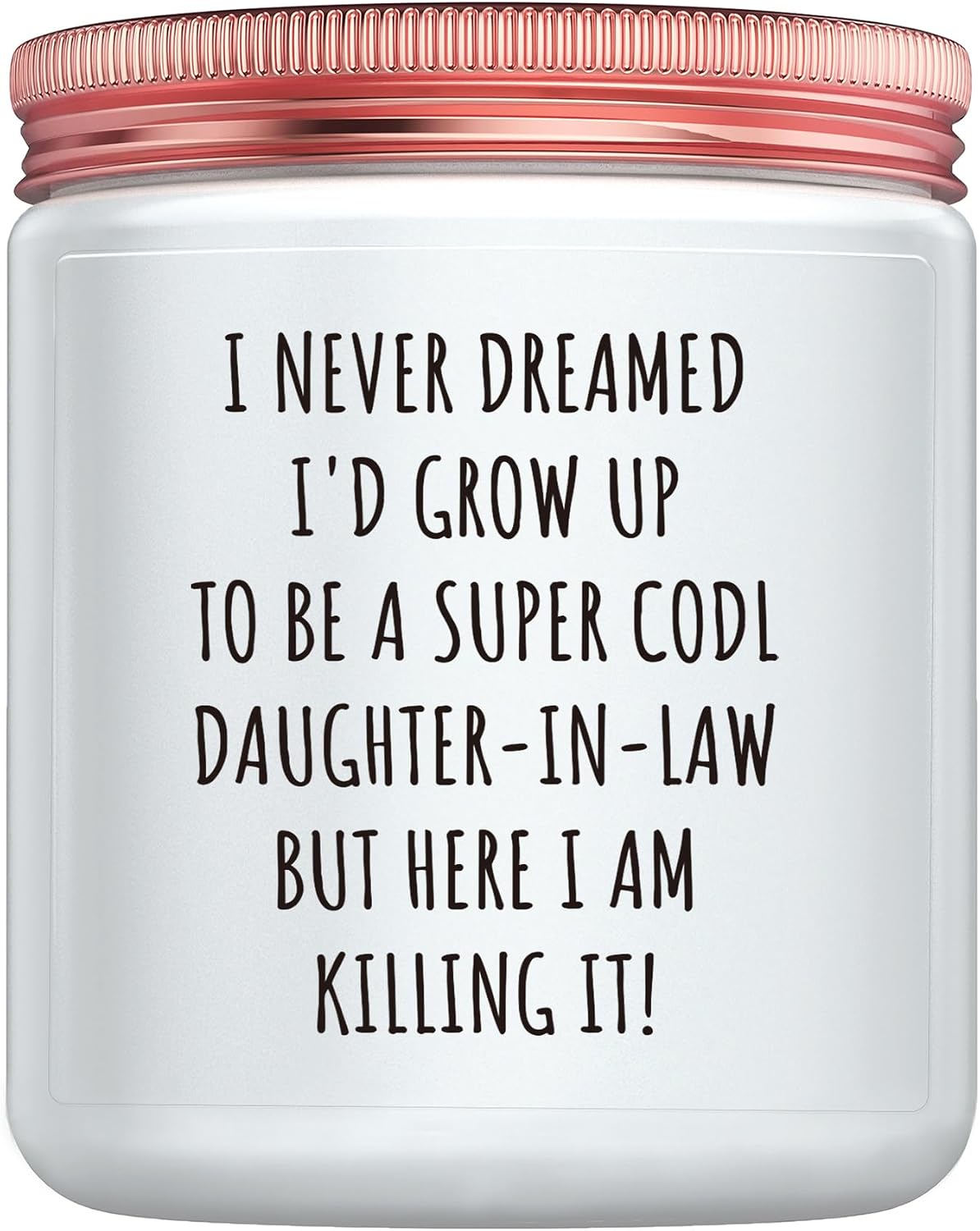 Funny Daughter in Law Gifts from Mother-in-Law, Adult DIL Wife Birthday Mothers Day Christmas Wedding Presents