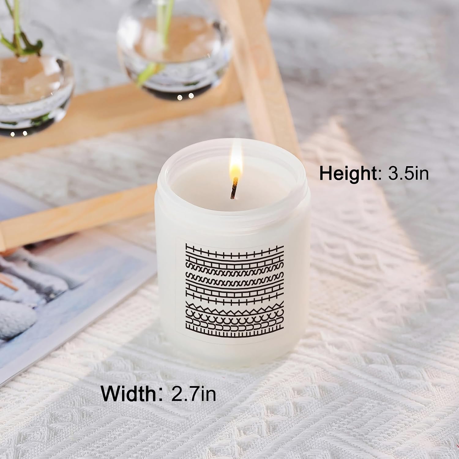 Funny Birthday Gifts for Women, Unique Friendship Candle for Best Friend Bestie, Gag Christmas Gift for Sister Mom Coworkers