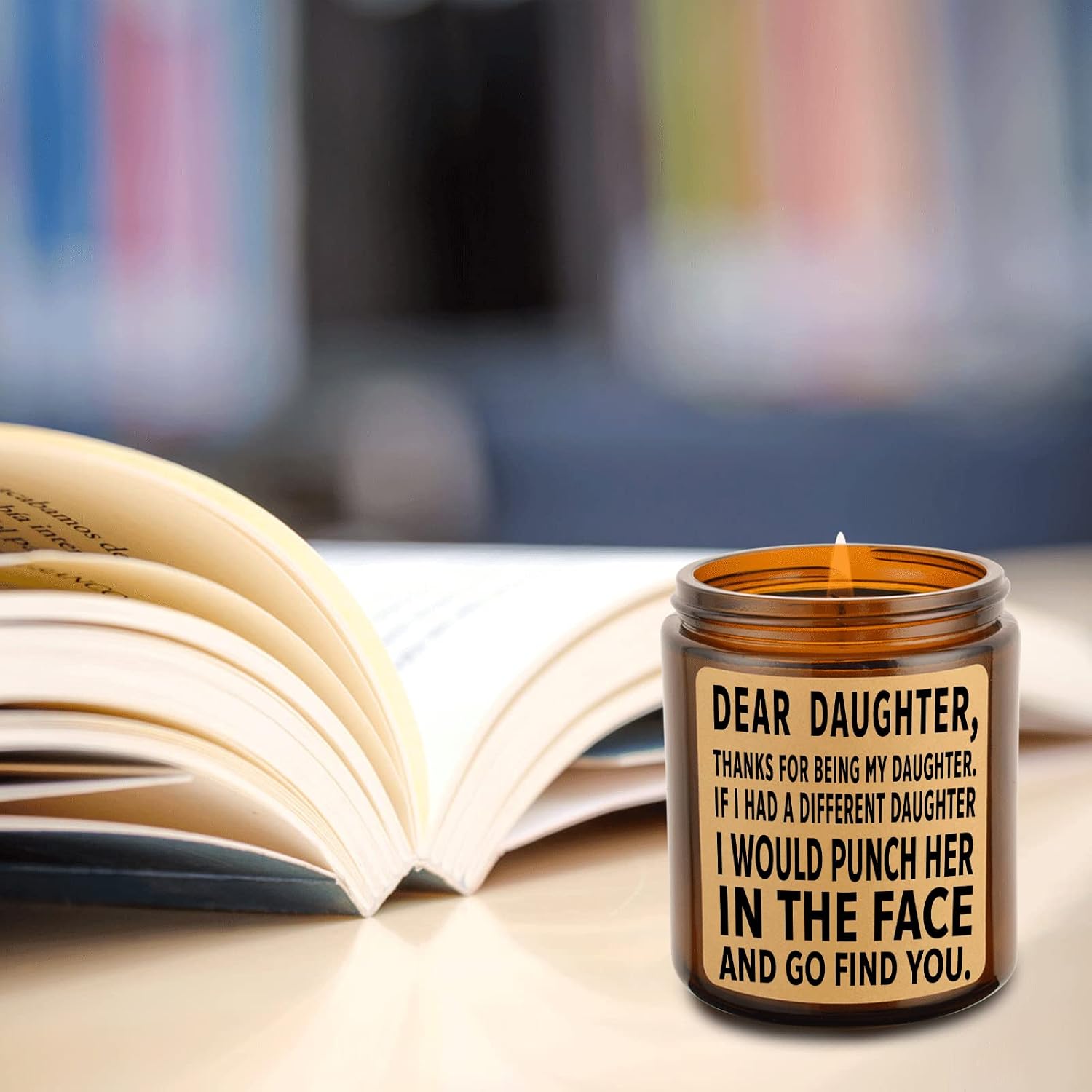 Daughter Gift from Mom, Dad - Birthday Gifts for Daughters - Funny Gift for Adult Daughter, Women - Funny Birthday Wedding Gifts for Daughter, Stepdaughter