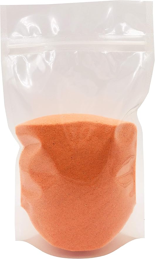 Orange Fine Colored Sand for Ritual Use, Zen Gardens, Incense Burners, Smudging Bowls, Unity Ceremonies, Mandalas, Spiritual Practices, Arts & Crafts by Alternative Imagination (1 Pound)