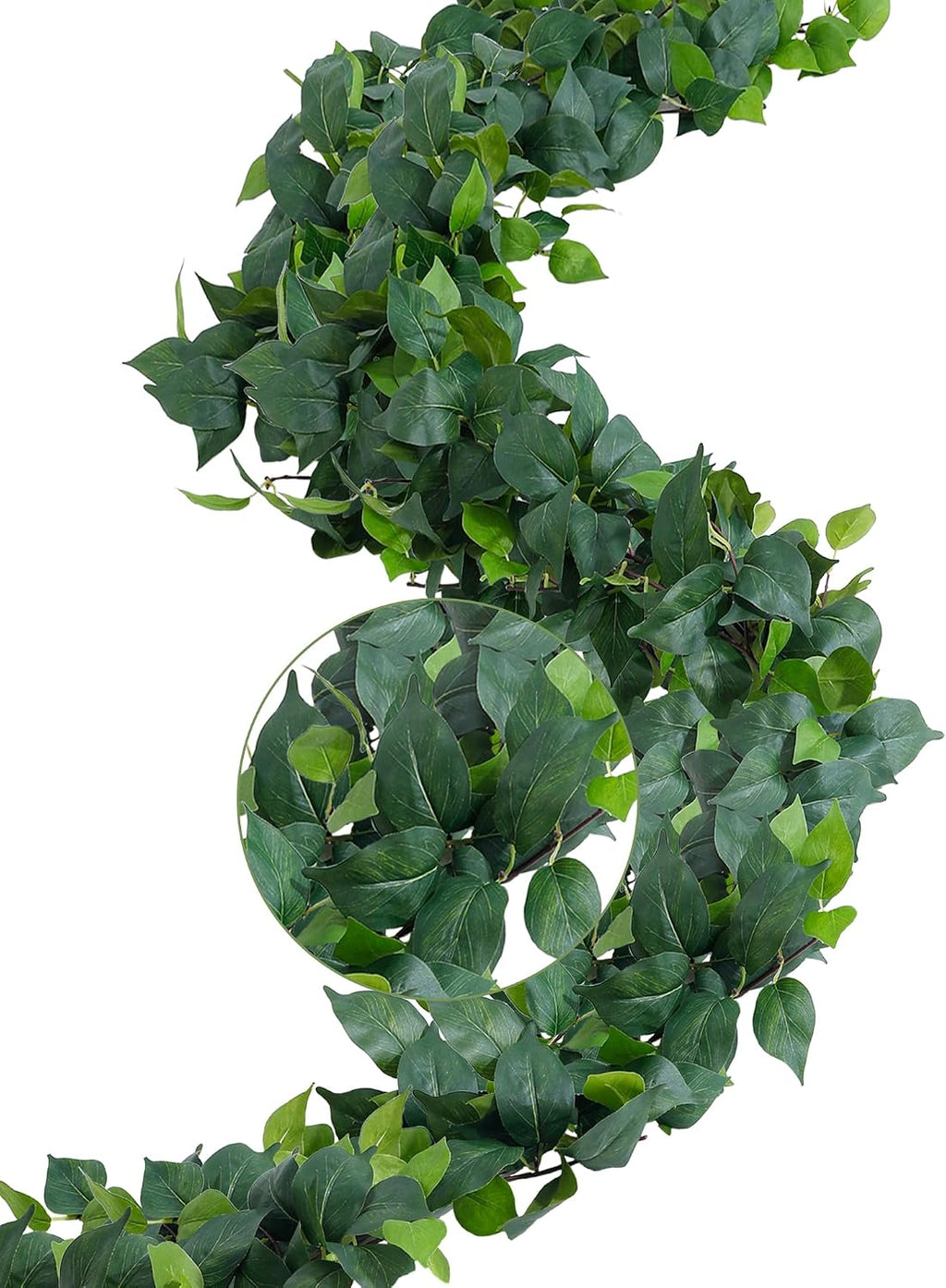 ucky 4pack total 24ft green fake vines ivy, main product view