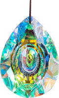 H&D HYALINE & DORA 89mm/3.5in Hanging Chandelier Crystals Prisms for Window Suncatchers Chandelier Parts Rainbow Maker Pendants
