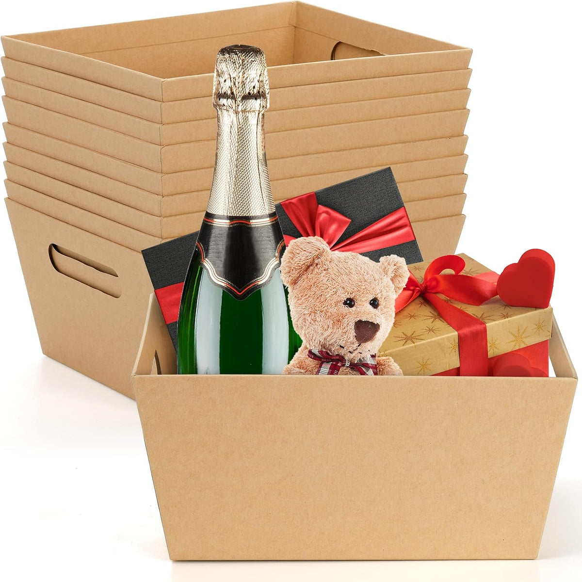 deayou 10 pack gift basket empty, 10" x, main product view