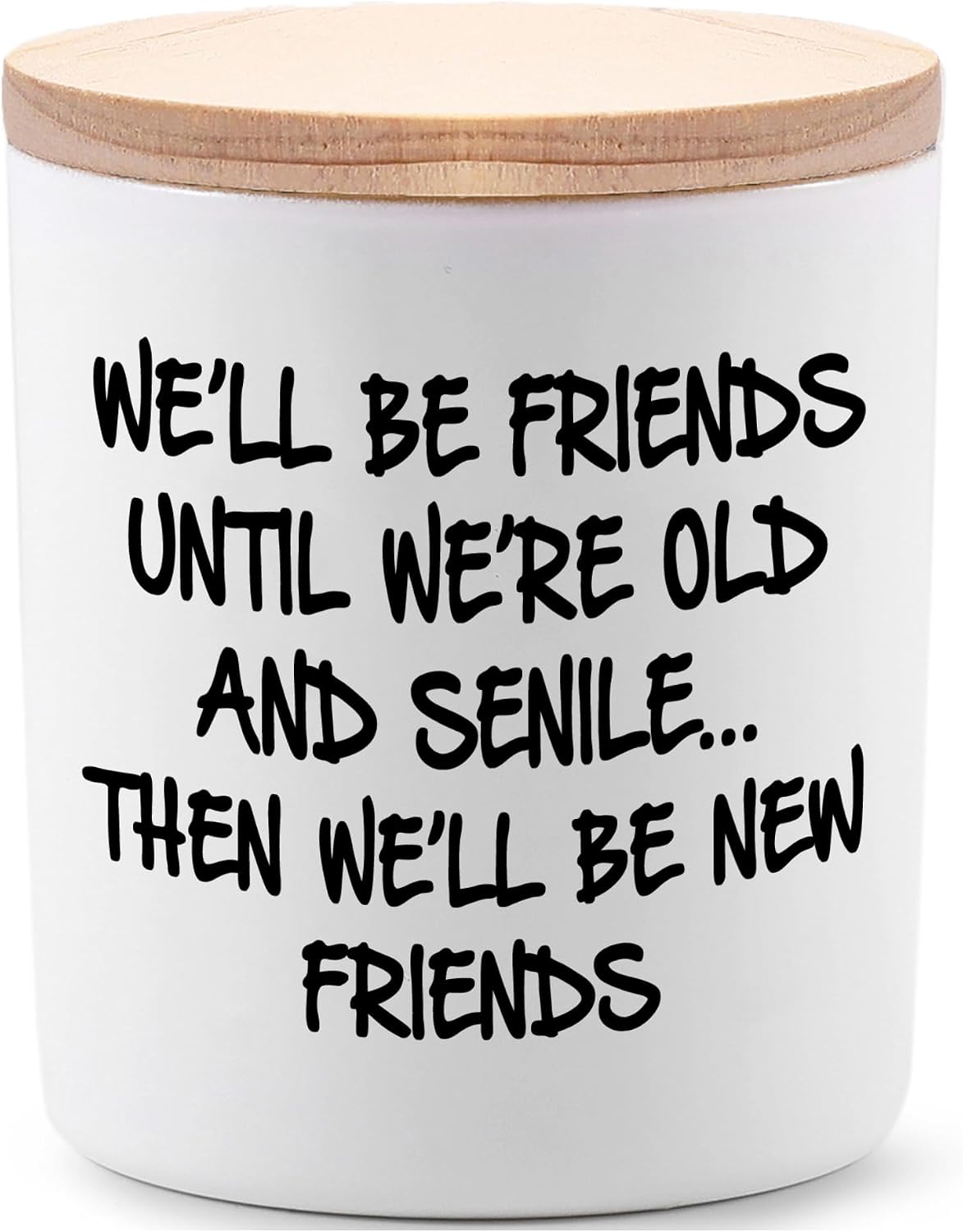 BFJLIFE Best Friend Birthday Gifts for Women Bestie Christmas Mothers Day Friendship Gifts for Women Friends Female Novelty Unique Lavender Scented Soy Candles