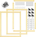 doublefill 3 pack canvas stretcher bars, 16x20 in, main product view