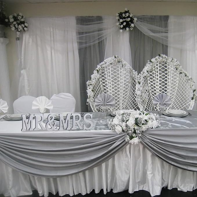 TONIFUL 8 Inch Silver Glitter Letter S Table Centerpiece A-Z Silver Birthday Party Decorations,Silver Alphabet S for Birthday,Chrismas,Graduation,Bridal Shower,Wedding,Anniversary Party Supplies