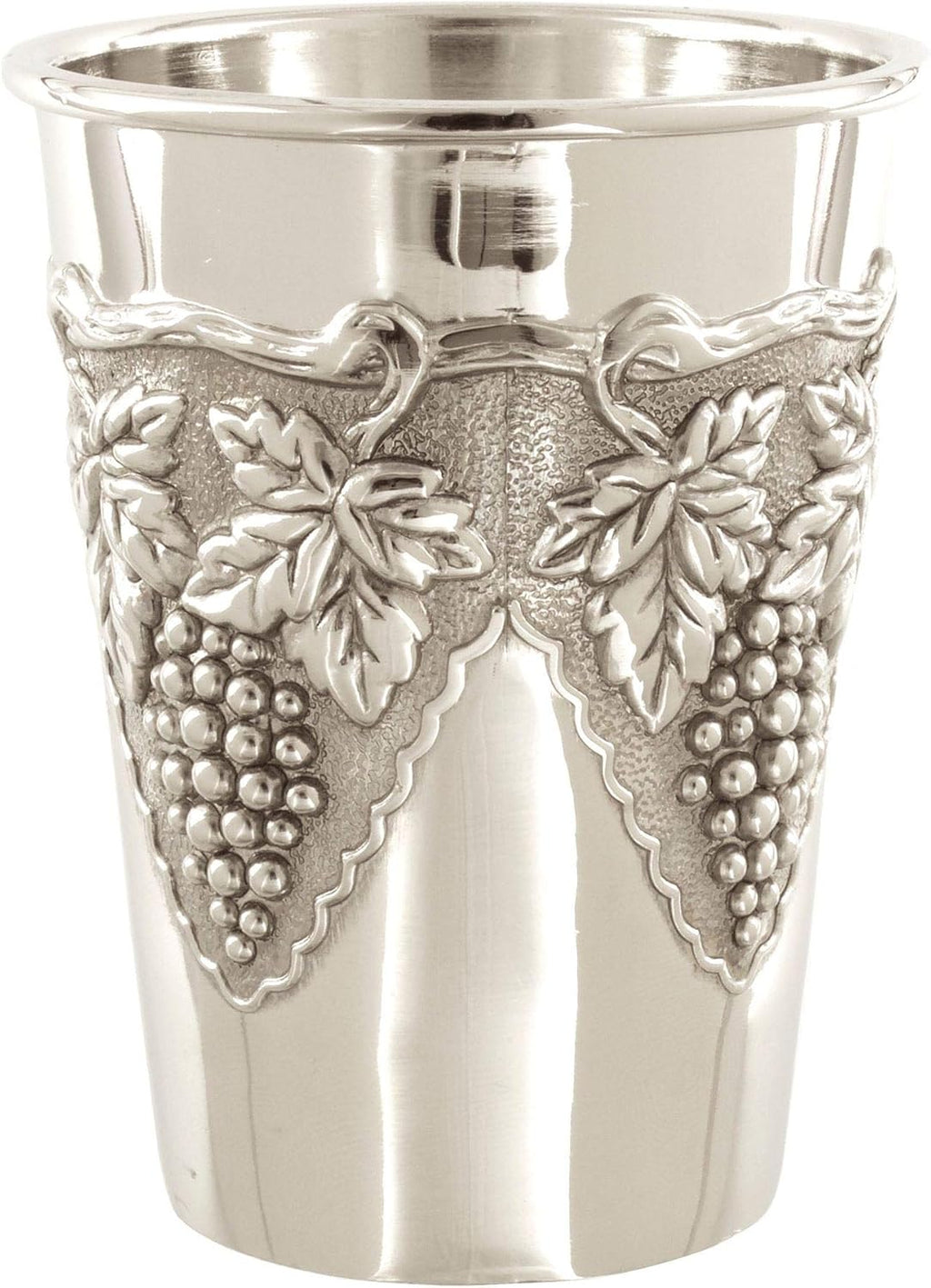Havdallah set (set Havdalah) for the Shabbat engraving of grapevine, Nickel by Rimmon