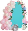 7.2FT Wedding Arch Covers Arch Backdrop Cover Arch Stand Covers Set Arch Cover Spandex Fabric Stretchy Backdrop for Wedding Birthday Party Decoration Baby Shower (Sky Blue)