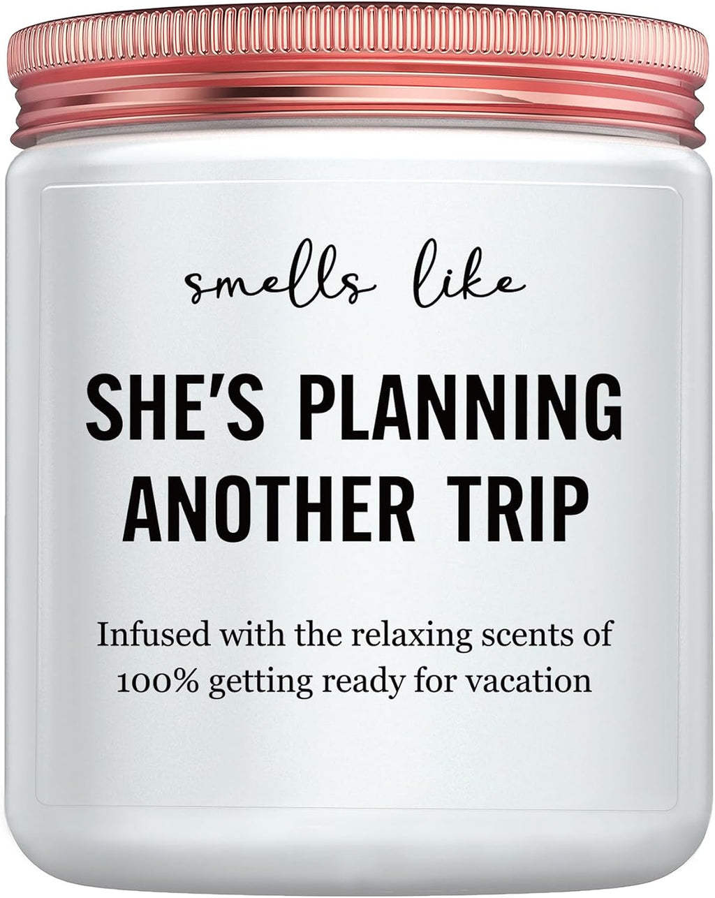 Best Travel Gifts for Women, Funny Gift for People Who Like Travel Hiking - Unique International Traveler Planner Vacation Retirement Present Candle