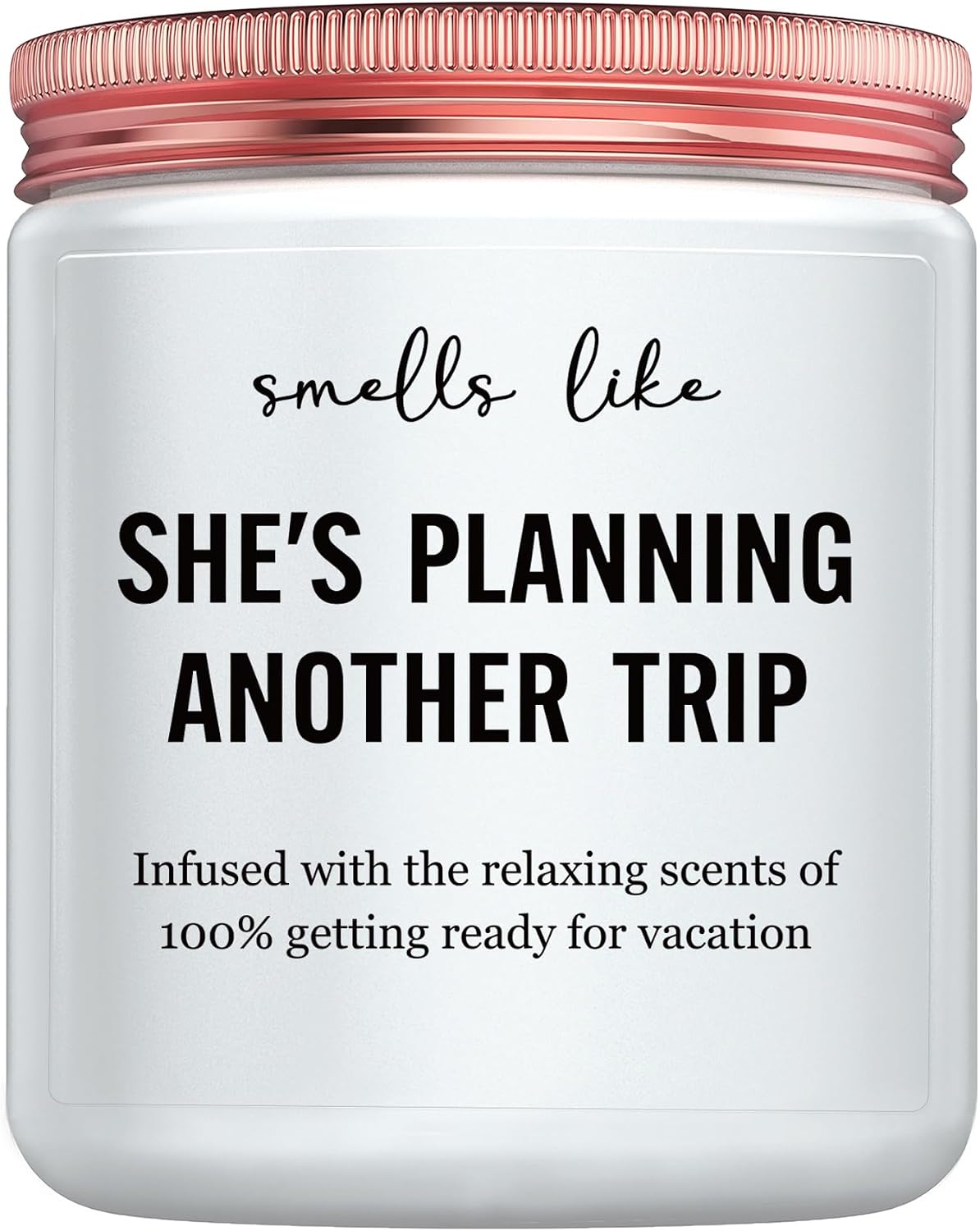 Best Travel Gifts for Women, Funny Gift for People Who Like Travel Hiking - Unique International Traveler Planner Vacation Retirement Present Candle