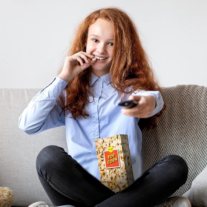 MT Products Small Popcorn Bags 1.5 oz. - Popcorn Holders for Party - Pack of 2000