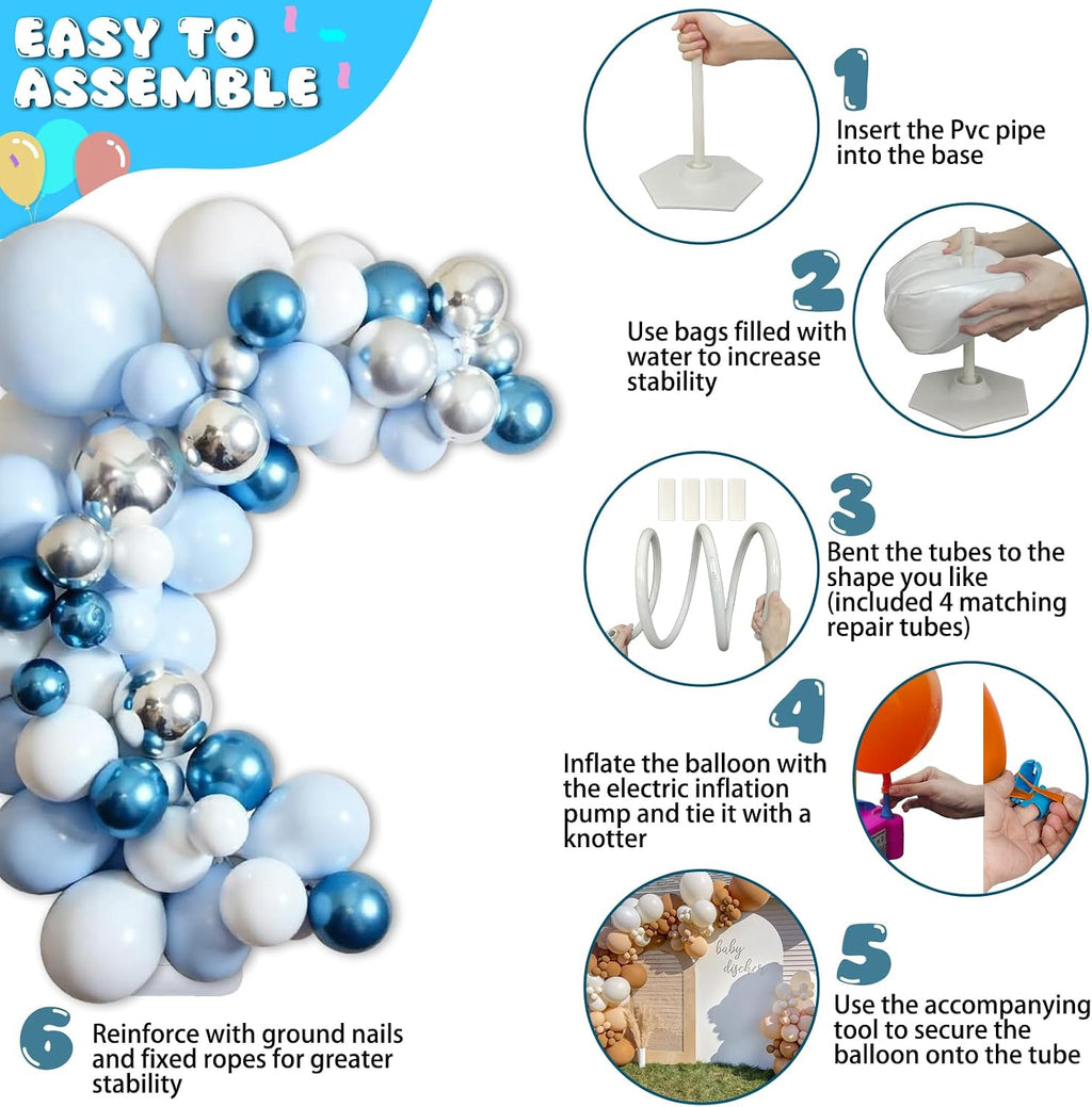 balloon arch kit with electric pump, free bending, package contents