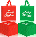 teling 100 pcs christmas bags bulk with handles, main product view