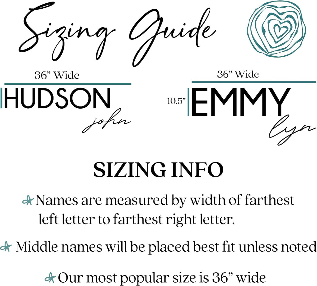 Wooden Name Signs for Nursery, Baby Name Sign, Name Signs for Kids Room, Custom Plaque, Nursery Wall Art, (Walker Wesley)
