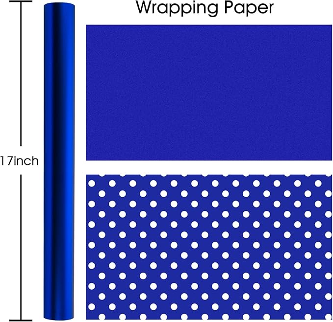 Garbendy Gift Wrapping Paper Roll-Solid Color Pearly-Lustre Paper,Perfect for Wedding, Valentine's Day,Birthday, Christmas,Baby Shower, Party - 17 Inch X 33 Feet