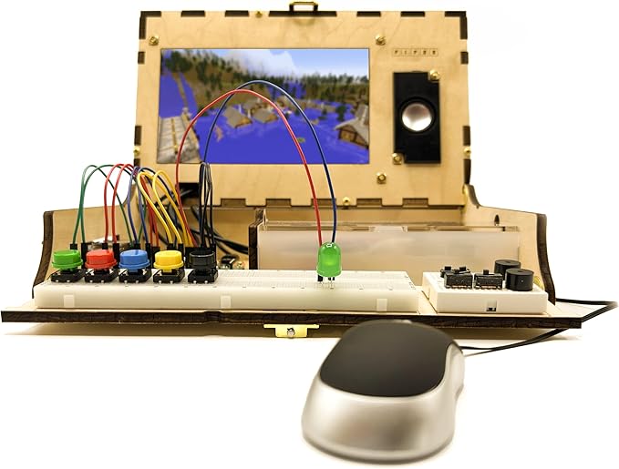 Piper Computer Kit: Award-Winning Build-A-Computer Age 8+ STEAM Learning, with Raspberry Pi, Drag-n-Drop Coding, StoryMode, Games, Python, and Amazing Projects!
