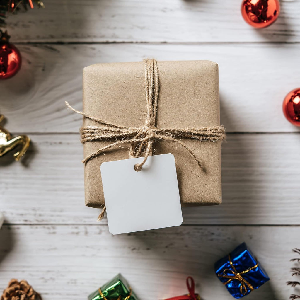 MT Products Tuck Top Kraft Paper Board 4" x 4" x 4" - Gift Boxes Packaging - Pack of 250