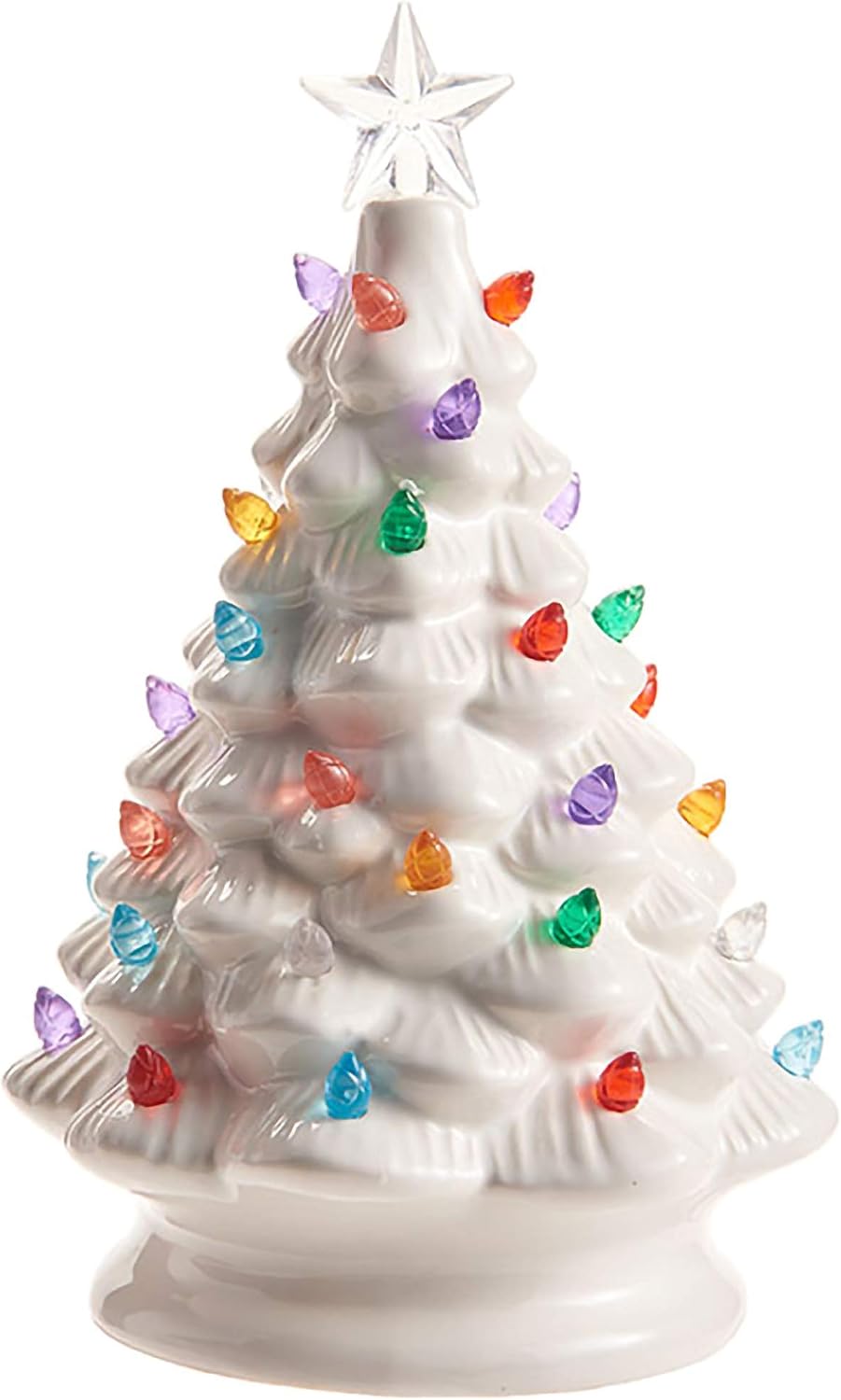 red green blue clear holiday tree lighted 8, main product view