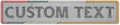 Custom Sign, Custom Street Sign, 11 Font Colors, 13 Font Styles, 4 Hole Options, 22 Sizes, 6x30 Inches, Rust Free DiBound, Fade Resistant, Made in USA by My Sign Center (Fauxsaic 2)
