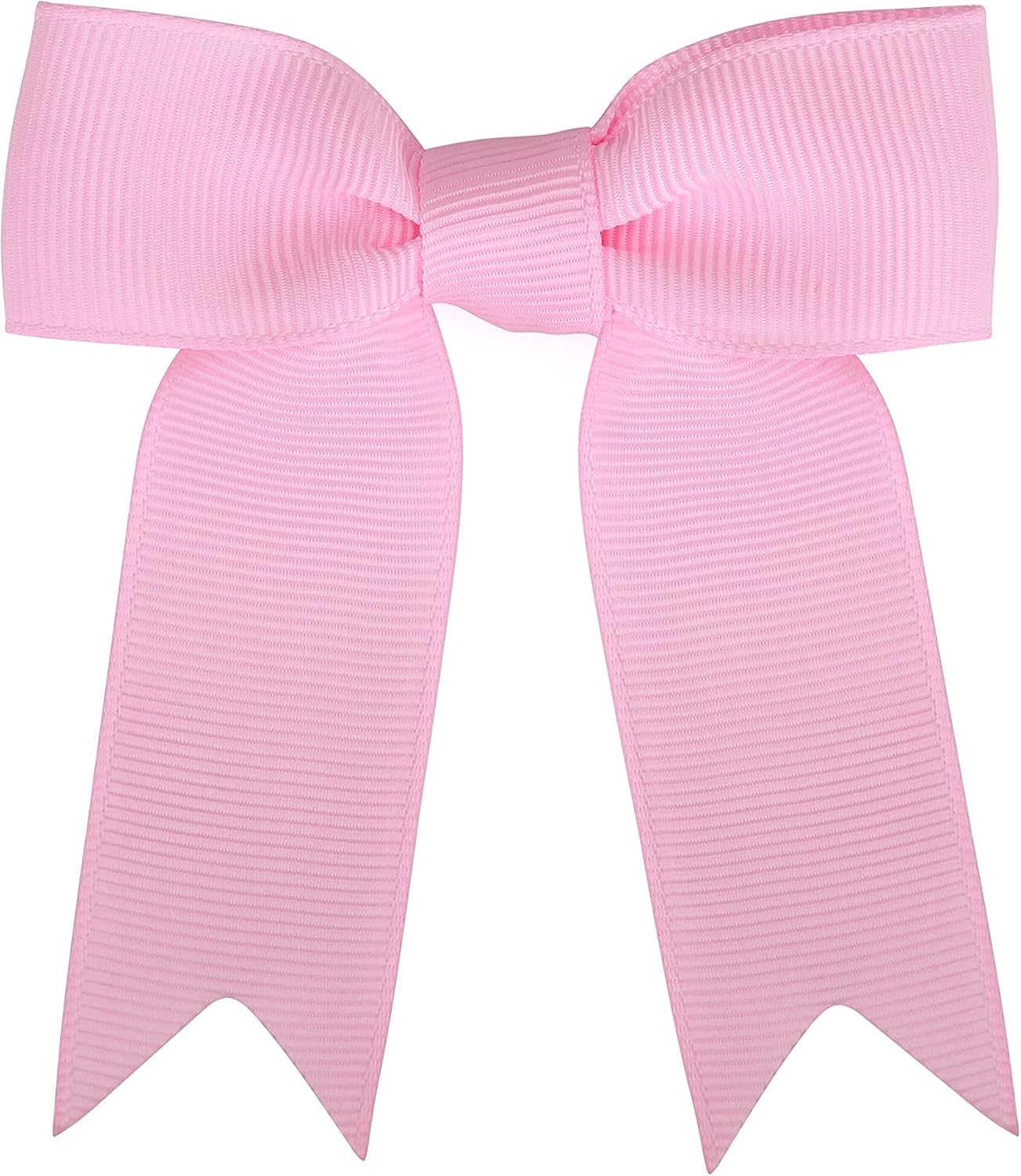 Meseey 50 Pcs 3 Inches Light Pink Grosgrain Ribbon Twist Tie Bow Pretied Premade Craft Bows for Treat Bags Gift Wrapping Basket Wedding Baby Shower Brithday Valentine's Day Christmas Party