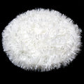 FOIMAS 33FT Christmas Tinsel Garland,White Twisted Metallic Hanging Garland for Christmas Tree Fireplace Home Decoration