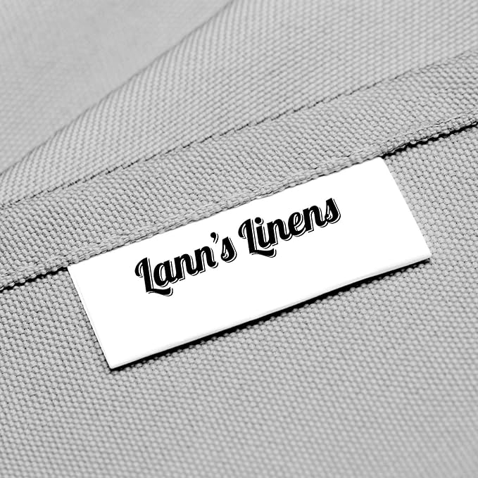 Lann's Linens - 10 Premium 60" x 126" Tablecloths for Wedding/Banquet/Restaurant - Rectangular Polyester Fabric Table Cloths - Silver