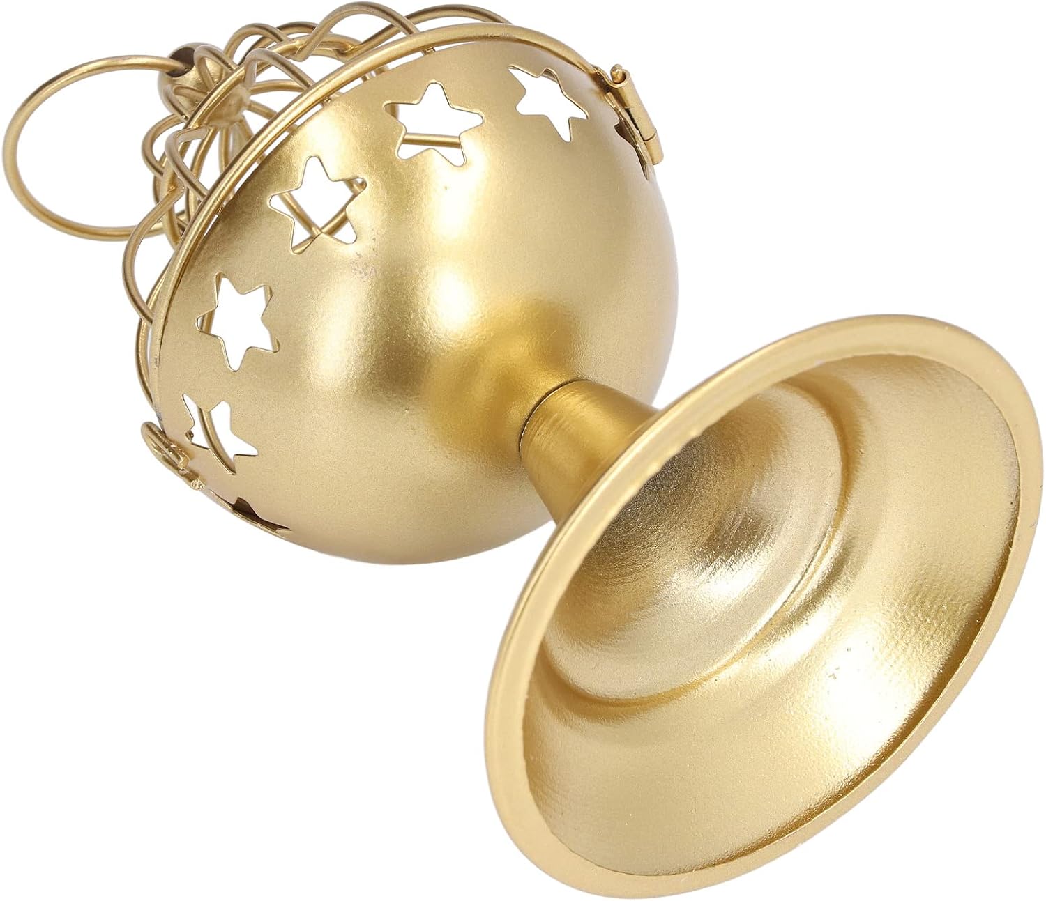 AYNEFY Birdcage Gold Candle Holder Bowl CandleholdersPremium Iron Votive Holder for Table Decoration Birthday Party Ornaments (A)