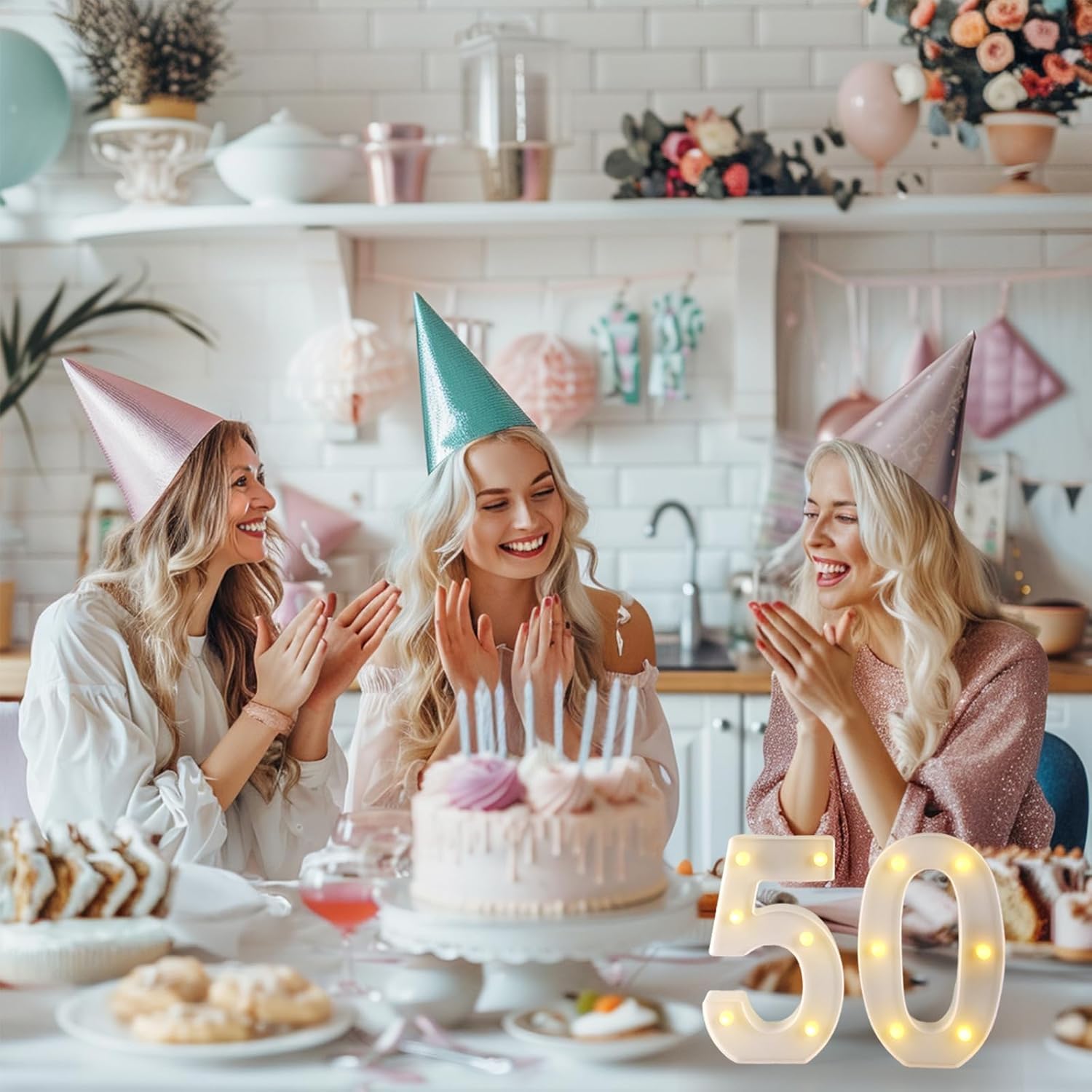 50th Birthday Decorations Woman Man,Marquee Numbers for 50th Wedding Anniversary Decorations,Light Up Numbers 50 Sign for Party Backdrop Wall Decor,50 Birthday Centerpieces Table Decoration