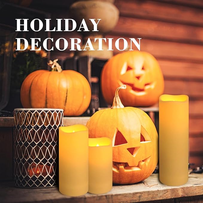 72-Pack LED Flameless Candles with Remote Control -Flickering Flameless Candles-Remote Timer Perfect for Wedding Parties, and Special Occasions(Three Sizes)