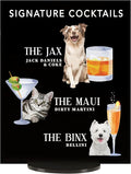 Pet Signature Drink Wedding Signs