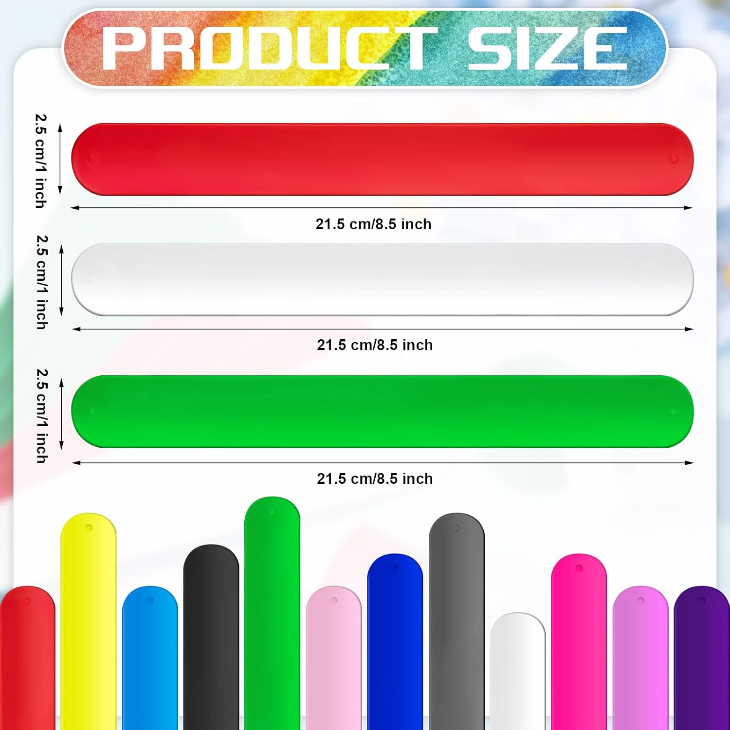 Leyndo 12 Pcs Wrapping Paper Roll Holder Clips Silicone Snap Bands Covered Metal Strips Flip 1 x 9 in Vinyl Roll Poster Holder for Christmas Wedding Graduation Gift Wrapping (Multi Colors)