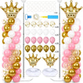 2 sets princess balloon column stand kit adjustable, main product view