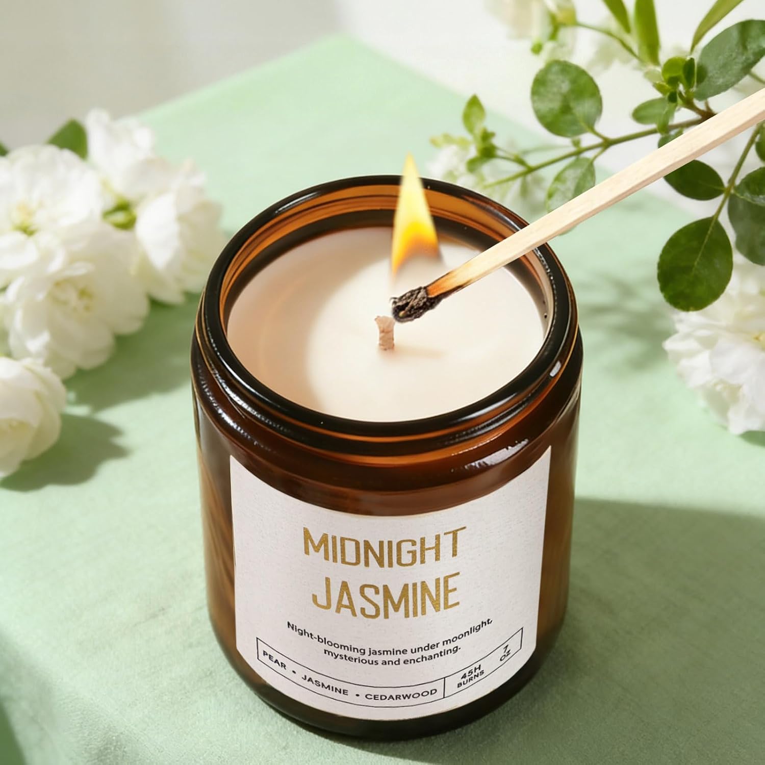 Candles for Home Scented - Soy Candles Non Toxic, 6 Pack Candle Gift Set | 42oz 300h Long Lasting Aromatherapy Candles with Lavender Lemon Vanilla Coconut Jasmine Sage - Floral & Fruity Scents