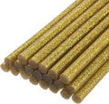 uxcell 20pcs Hot Glue Sticks for Glue Gun 11mm/0.43-inch x 4-inch Mini Hot Melt Adhesive Glue Stick Glitter Gold