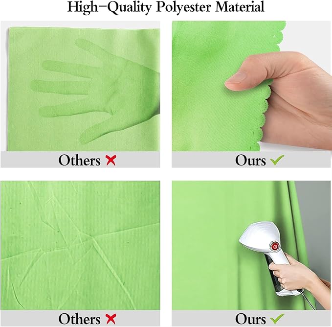 Large Screen Backdrop 10x10FT Light Green Background Cloth Photo Studio Shooting Props