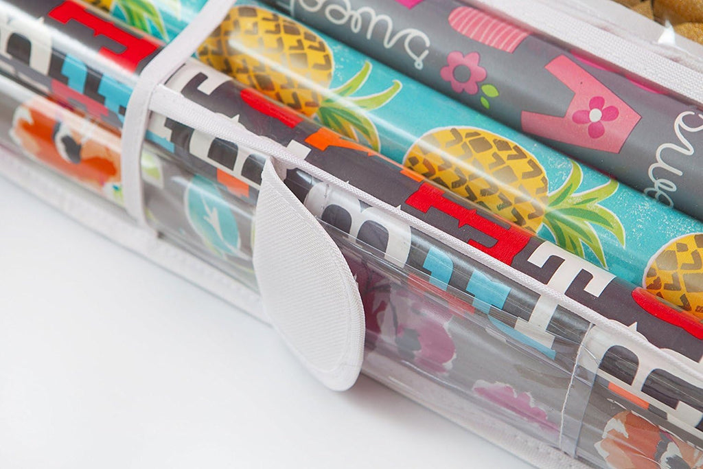 COLIBROX Double Sided Hanging Gift Wrap & Bag Organizer Storage