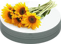 Round Mirror Centerpieces, Acrylic Circular Plates for Table Decoration, 15 Pack, Wedding Party Decor, Candle Tray (12inch)