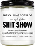Younift Sarcastic Candles, Going Away, Goodbye, Farewell Gifts for Coworkers - Retirement, Coworker Leaving Gifts for Women, Men - Leaving Job, Moving Away Presents for Friends, Boss, Work Bestie
