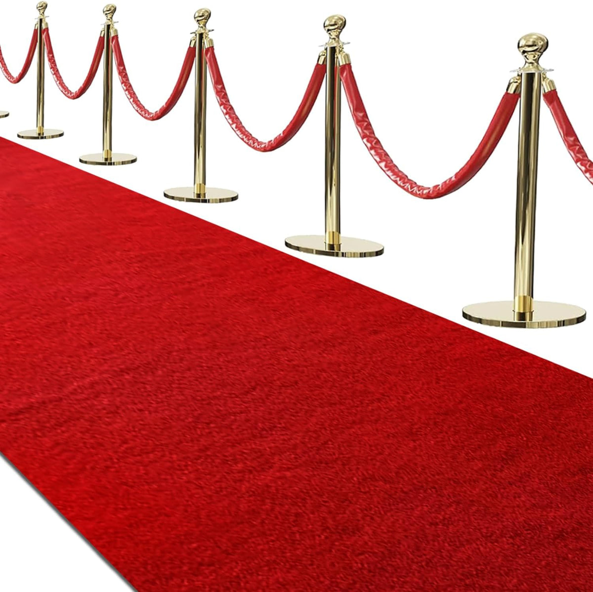 Extra Thick Red Carpet Runner for Party & Events, 3x10 ft Red Carpet Fest...