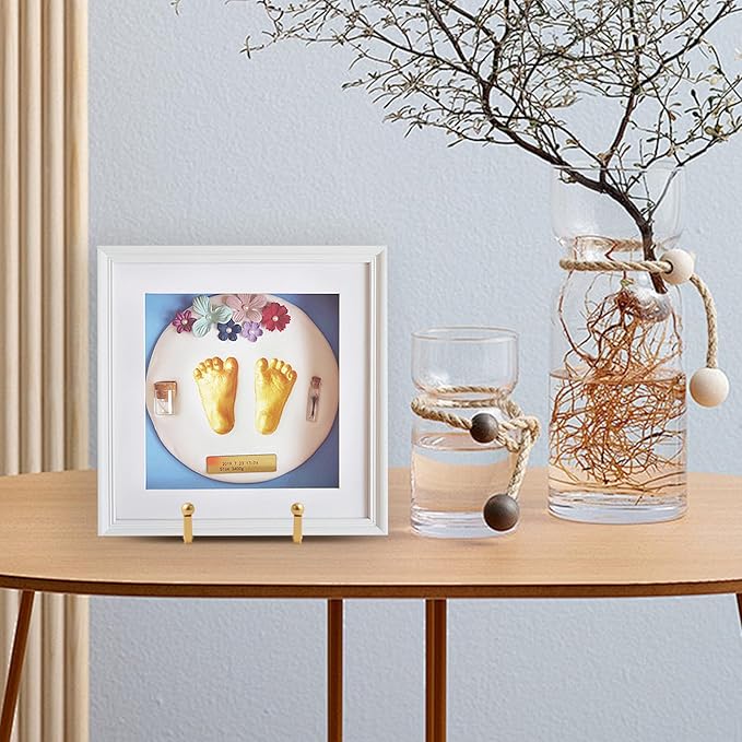 Plate Holder Easel Display Stand - 4.5 inch Metal Plate Stands for Display - Tabletop Picture Stand - Gold Iron Easels for Display Pictures | Photo Frames | Book | Decorative Plates | Plaque -4 Pack