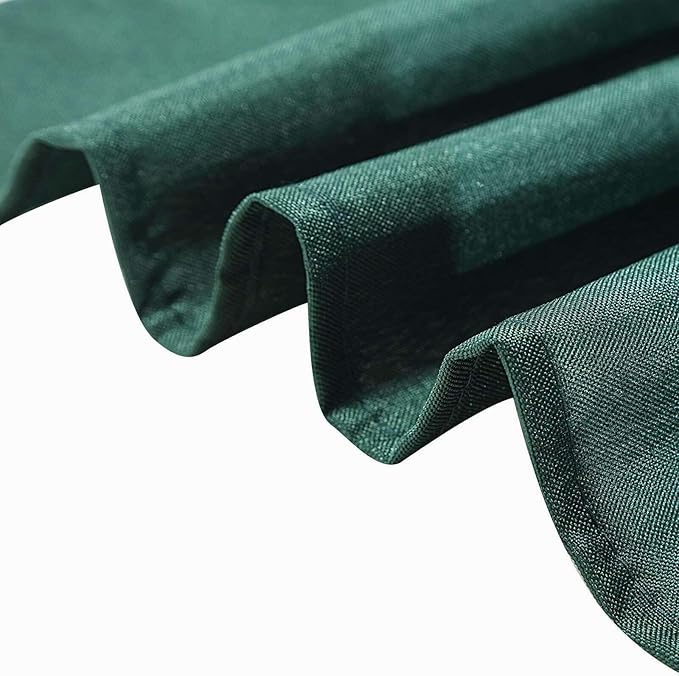 Efavormart 70" Square Linens Hunter Emerald Green Wholesale Linens Polyester Square Linen Tablecloth for Wedding Party Restaurant