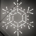 kringle traditions 36" folding cool white snowflake decoration, main product view